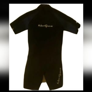 Mens Neosport 3mm xpan shorty wetsuit Size:S Color:Black/Blue